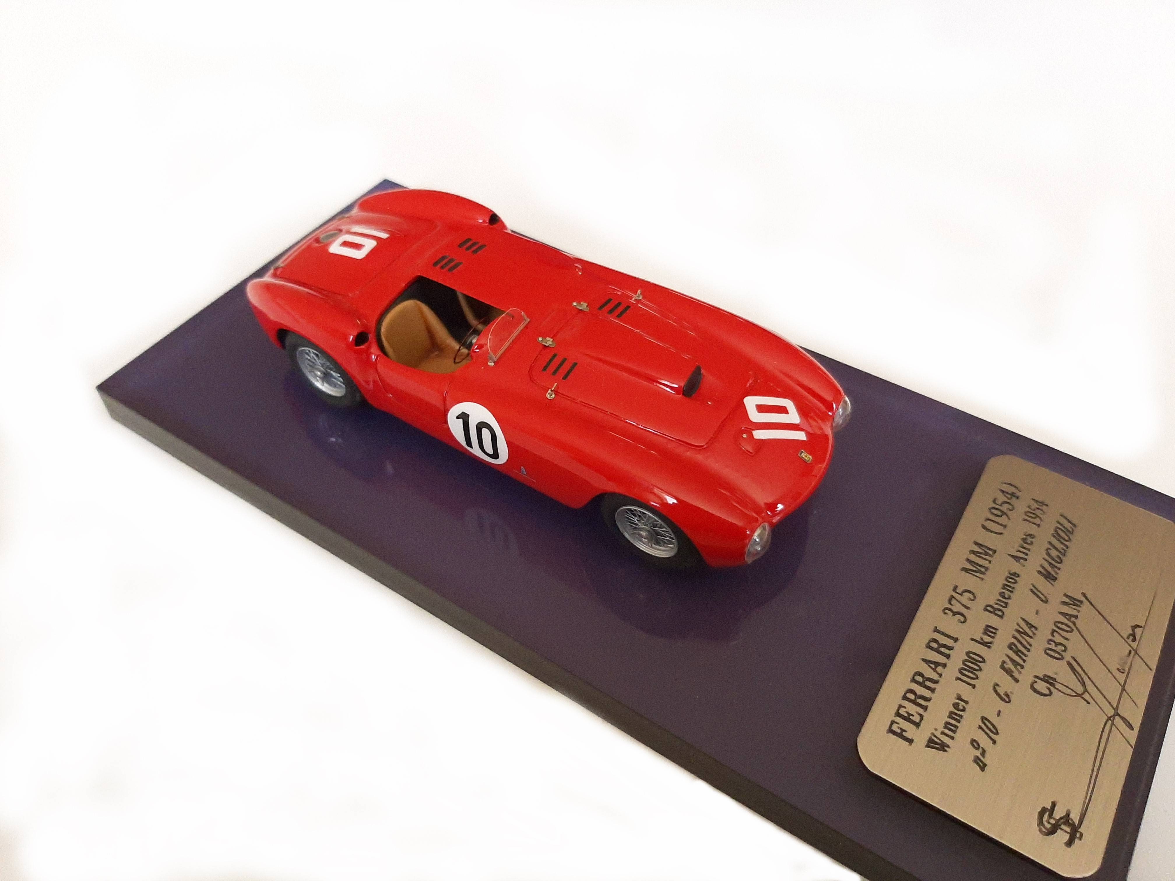 F. Suber : Ferrari 375MM Spyder Buenos Aires 1954 -> SOLD